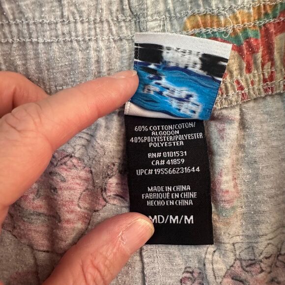 Kool-Aid Lounge Pants Men’s M Retro Logo Gray Pajama Sleep Pants 2021 Mad Engine - Picture 6 of 6